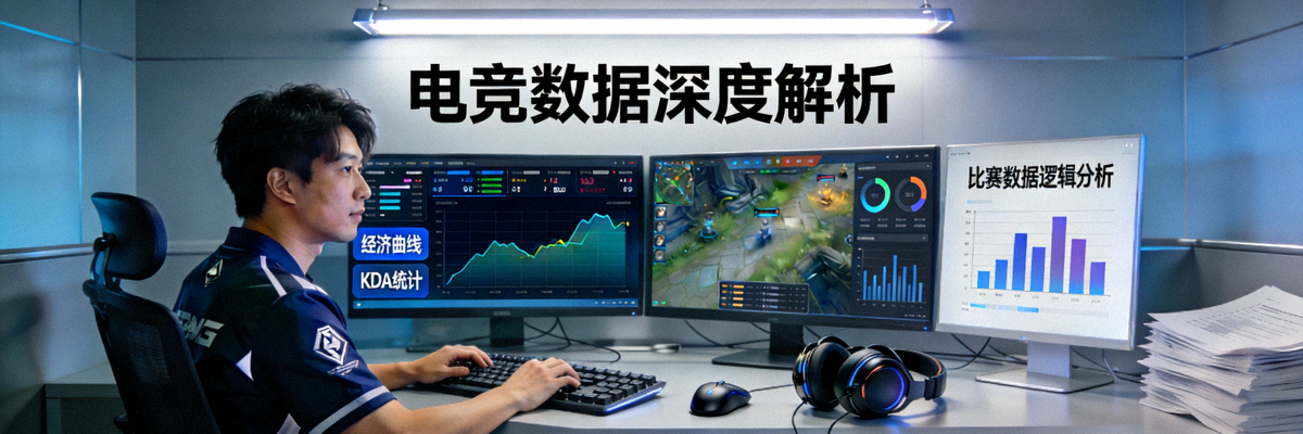 电竞数据分析师工作场景 - 深度解读比赛背后的数据逻辑